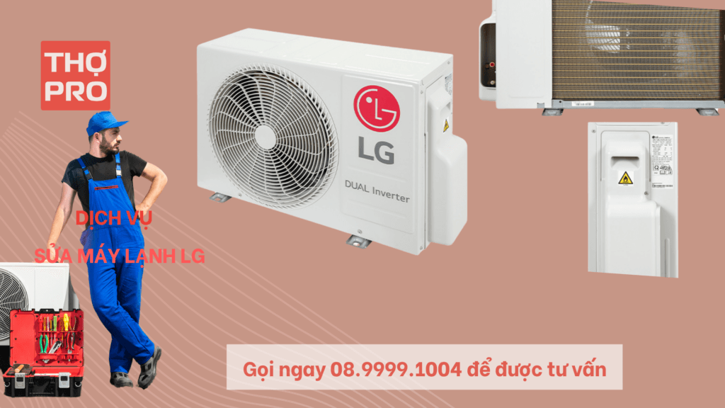 Các sự cố thường gặp trên máy lạnh LG