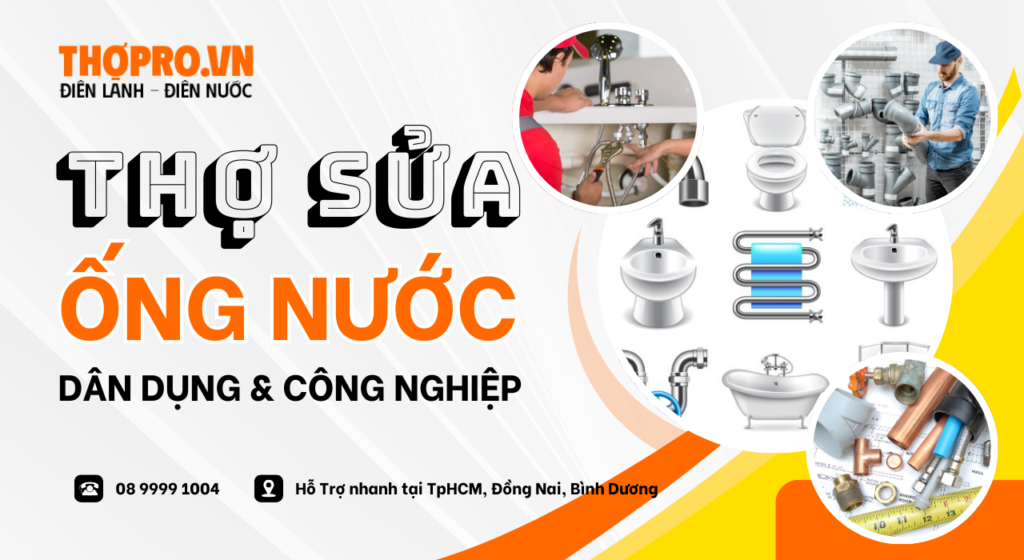 Thợ Sửa Ống Nước Dân Dụng Và Công Nghiệp