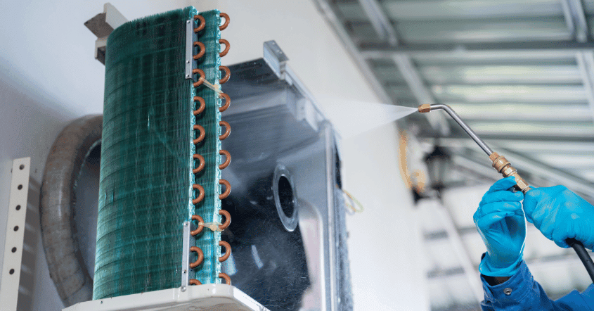 Vệ sinh dàn nóng máy lạnh