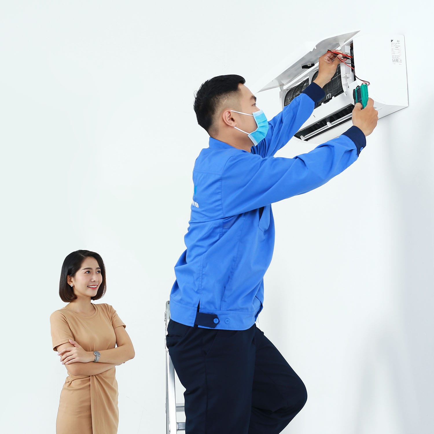Quy trình vệ sinh máy lạnh khoa học tại Thợ Pro