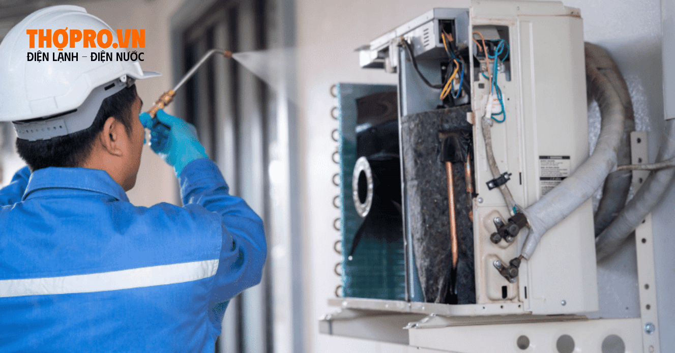 Dịch vụ sửa máy lạnh giá rẻ Quận Thủ Đức